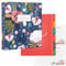 Jot & Mark Rezept-Organizer-Set mit 3 Ringbüchern (Gartenblumen) | 50 Rezeptkarten 10,2 x 15,2 cm, Regenbogen-Trennblätter und Kunststoff-Seitenschutz