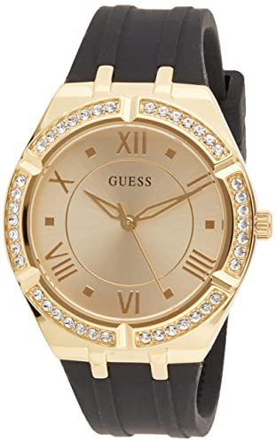 GUESS Orologio Analogico Quarzo Donna con Cinturino in Silicone GW0034L1