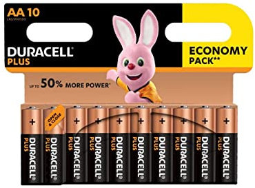 Duracell Pile Alcaline Stilo Aa, 10Pz