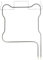 Élément chauffant inférieur pour four Indesit 1150 W C00526533