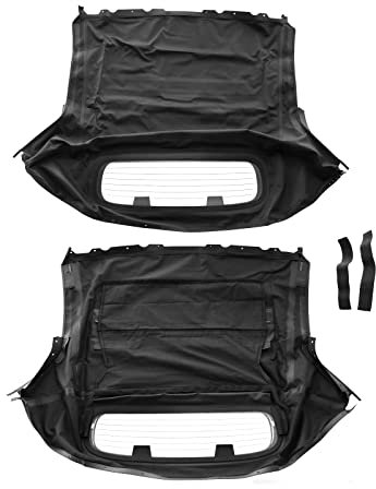 Frankberg Cabrioverdeck Softtop Verdeckbezug Schwarz Kompatibel mit 350 Z Coupe Z33 3.5L 2002-2009 350 Z Roadster Z33 3.5L 2005-2009 Replace# N4300002