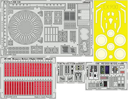 Eduard EDUBIG49357 1/48 Big Ed Lockheed Martin F-35B Lightning 2 Parts Set (for Italeri) Plastic Model Parts