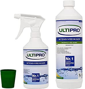 Ultipro ® 1.000ml Konzentrat + Leersprüher „134“ Haushalt & Hobby Universalreiniger effizient, günstig und hochwirksam - biologisch abbaubarer Allzweckreiniger