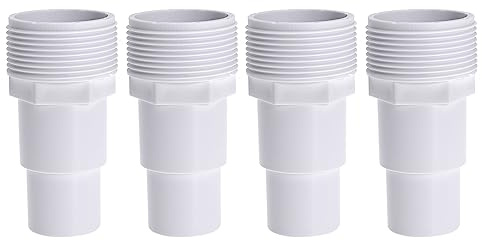 Nayciiy Universeller 3,2 cm und 3,8 cm Poolschlauch-Adapter, Schlauchverbinder passend für oberirdische Poolpumpe, Filterpumpe, Skimmer, kompatibel mit SPX1091Z7 oder SPX1091Z4(4)