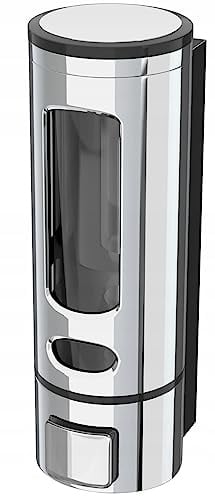 Granitan Wandseifenspender 400ml, hochwertiger Seifen- und Desinfektionsmittel-Spender, eleganter, Wandspender für Hotel, Büro, Haushalt, Seifenspender zur Wandmontage