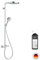 Colonne de douche thermostatique HANSGROHE Raindance Select S 240 2 jets blanc et chromée + nettoyant Briochin