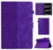 CASAFUNY Coque pour iPad Pro 11 Pouces 2024 (M4 5ème Génération) Housse de Protection en Cuir PU Tablette Étui Case Flip Portefeuille Cover pour iPad Pro 11 Pouces M4 (2024) Tablet, Violet