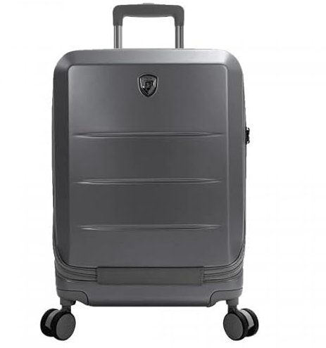 Heys EU Koffer 10162 Charcoal 53,3 cm Unisex Erwachsene, Charcoal, 21, Lässig