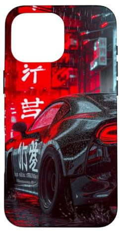 Retro JDM Japanese Drift Racing Tuning Car Tokyo Skyline Case for iPhone 16 Pro Max