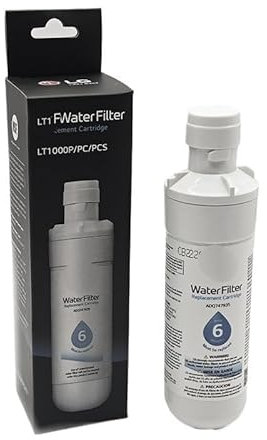 Refrigerator Water Filter Accessories,Compatible For LG, LT1000P Compatible With ADQ74793501,ADQ74793502,MDJ64844601,AGF80300704,ADQ75795105(1pcs)