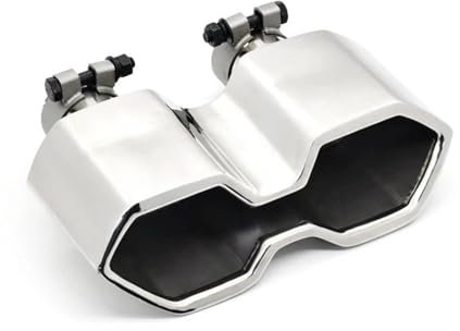 Endschalldämpfer Für Ford Für Focus ST 2017 1 Stück Edelstahl Auto Auspuffblende Schalldämpfer Spitze Endrohr Quadratisches Auslasssystem Schalldämpfer Endrohr