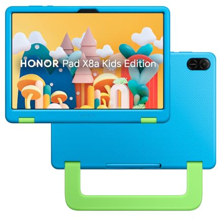 HONOR Pad X8a Kids Edition 11-Inch 90HZ Eye Comfort Display, ,128GB Storage, Slim Metal Design, Android 14, Space Grey (Renewed)