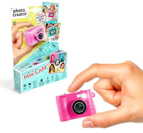 Rocco Giocattoli - Mini Cam - Compact - mit Schlüsselanhänger und 1 GB SD-Karte