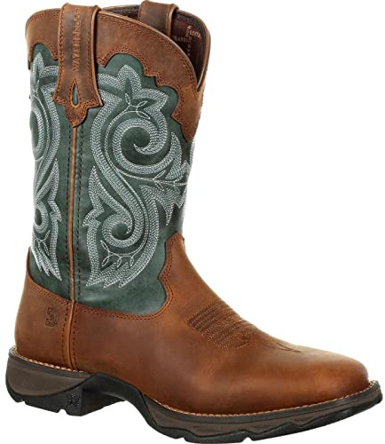 Durango Lady Rebel Leather Women's Brown Evergreen Boots - UK 6.5