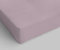 Italian Bed Linen Max Color Drap-Housse, 100 % Coton, Rose Poudré, 2 Places