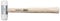 Martillo de bocas de nailon Ø 30 mm L 280 mm fresno