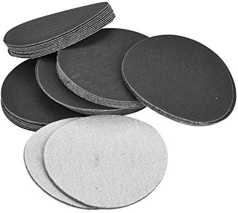 50pcs Disques de Ponçage Disques Abrasifs Papiers Abrasifs Disque de Polissage Tampons Abrasifs 75mm (400#)