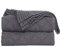 SHADDOCK Baumwolle Gestrickte Decke 4 Jahreszeiten Bettdecke- 130x180cm Ultra Weiche überwurf Decke Wohn-Kuscheldecke für Baby Couch Bett Sofa Stuhl Auto Büro (Rautenmuster, Grau)