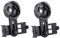 NUZAMAS Juego de 2 adaptadores para teléfonos móviles, Soportes, Montaje Universal para telescopio, Ajustable, Compatible con telescopio Binocular de observación de 26,4-46,4 mm