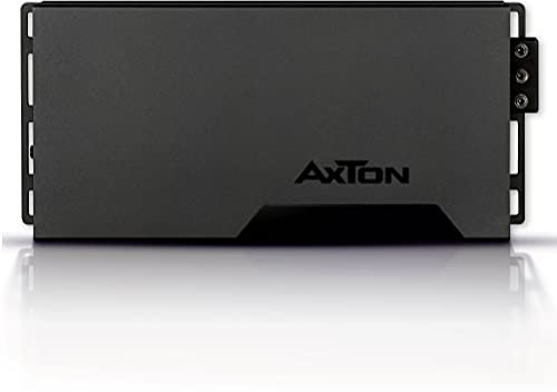 AXTON AT401 – Leistungsstarker 4-Kanal 24 V Verstärker für LKWs, Class-D Digital Endstufe mit High-Level Eingang, geeignet für Trucks und Reisemobile mit 24 Volt Bordnetz, 4 x 100 W