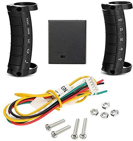 WEPARTICULAR Control Remoto Universal Botón del Volante del Coche Control Remoto Navegación del Coche DVD / 2 DIN Android/Windows Bluetooth Inalámbrico