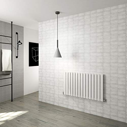 Horizontal Flat Panel Designer Radiator Central Heating White Rads Single 600x1020mm