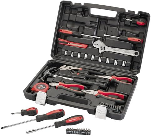Draper 70382 Redline Tool Kit (43 Piece), Red and Black