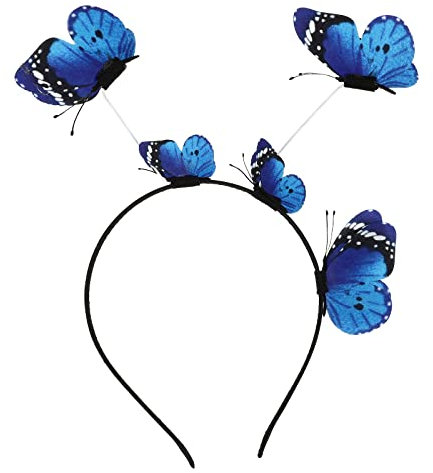 FOMIYES Schmetterlings- Stirnbänder für Frauen Schmetterlings- Haar- Reifen- Haar- Band- Party- Fee- Kopfschmuck Cosplay Headwear