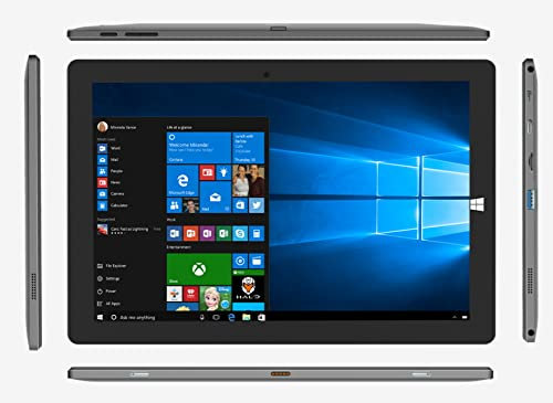 Jumper EZpad Pro 8 Tablet PC 2 en 1 11,6 pulgadas IPS 1080P E3950 Quad Core 6 GB DDR4 128 GB Windows 10 Tablet PC, plateado