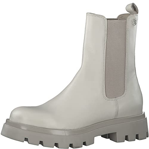 s.Oliver Chelsea-Stiefel 5-5-25414-29 Cremefarben Red Label