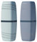 Jadin zahnputzbecher Reisen, zahnbürsten etui Reise Set, 2 stück zahnbürsten etui für Camping Reisen, geschäftsreisen, zuhause, Schule kreativer zahnputzbecher (grau, grün)