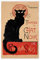 artboxONE Metall-Poster 40x60 cm Typografie Steinlein - Tournee du Chat Noir von Knstler Old Masters