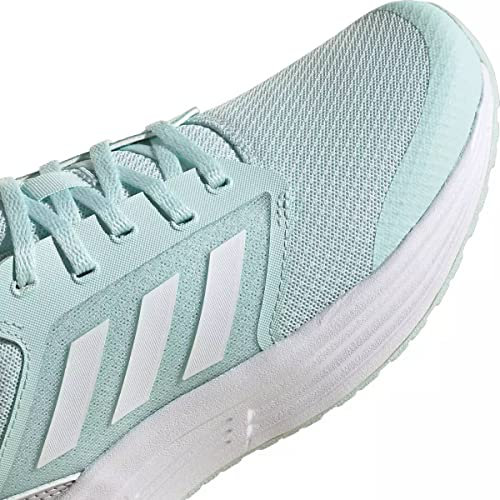 adidas Damen Galaxy 5 Laufschuhe, Grünes Licht / Weiß, 43 EU