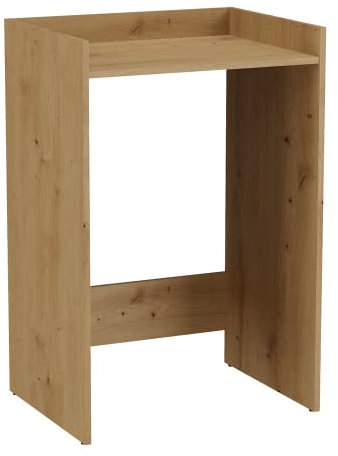ADGO Pola NP Armoire de Machine à Laver Artisan, 64 x 97,5 x 50 cm, Meuble de Salle de Bain, Étagère sur Pied