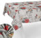 Stoff Tischdecke Tischwäsche Textil Tischtuch Baumwolle Polyester Gewebe abwaschbar pflegeleicht, in rund oval eckig Flora 160x140cm Schnittkante