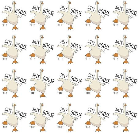 Wpsagek Niedliche Gans Aufkleber, 10/20 Stück Silly Gooses Aufkleber Für Laptop Auto Fahrrad Gepäck Kühlschrank, Vinyl Wasserdicht Cartoon Gans Stickers Set