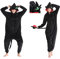 Generisch Ohnezahn Kostüm Dragon Onesie Drachen Kostüm für Unisex Erwachsene Halloween Cosplay