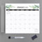 Thboxes 2025 Magnetic Calendar for Fridge, Fridge Calendar from Jan 2025 to Jun 2026, Family Calendar 2025 Month to View for Daily Monthly Plan, Thick Paper 18 Months, 29 X 33 cm