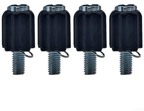 4 Pcs M5 Screw Thread Brake Bolt,Fine Adjustment Brake Cable Screw Front Derailleur Bolt For Bicycle Brake
