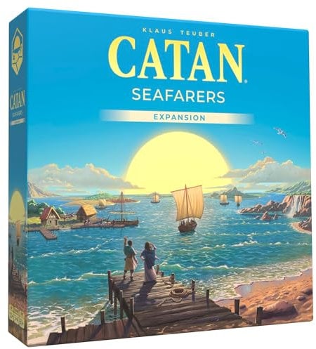 CATAN Seafarers Expansion 6th Edition, Brettspiel, ab 10 Jahren, 3–4 Spieler, 60–90 Minuten Spieldauer