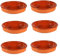 PCMoviles Cazuelas de Barro, Set de 6, 12cm, Terracota, Esmaltadas, Aptas para Horno