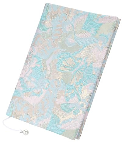 FINGERINSPIRE A5 Stoff Buchhüllen 215x162mm Buntes Schmetterlingsmuster Buchschutzhüllen Buchhüllen Aus Stoff Buchschutz Für Notizbücher Lehrbücher Bibeln Romane Tagebücher