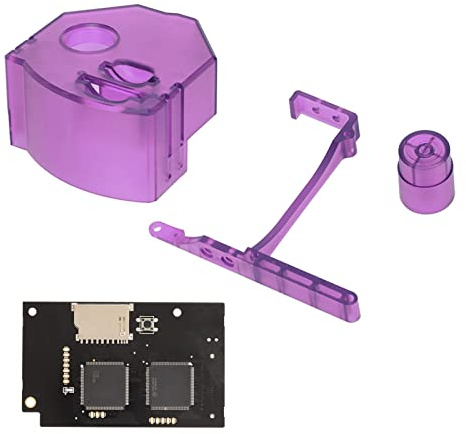 EIMSOAH Kit de Placa de Simulación de Unidad óptica V5.15b Experiencia de Juego Eficiente Reemplazo Perfecto para DreamCast VA1 Material ABS Tarjeta de Almacenamiento de 64 GB (Púrpura)