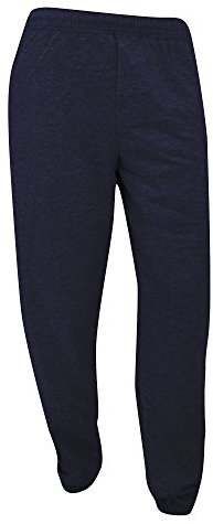 Fruit of the Loom - Open Hem Jog Pants Tracksuit pants, Blue (Deep Navy), Medium
