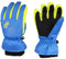 TRIWONDER Thermal Fleece Skihandschuhe Snowboard Handschuhe Wasserdichte warme Winterhandschuhe für Kinder (blau, S (6-8 Jahre))