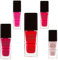 3 Eve Snow London Nail Varnish Polish Gel Lacquer Assorted Colour Quality Nourishing Formula 10ML