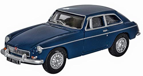 Oxford Diecast 76MGBGT004 MGB GT Blau Maßstab 1:76 Erwachsener Kinder, unisex