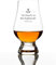Offizielles Glencairn schottisches Whiskyglas mit Gravur My Heart is in the Highland Zitat von Robert Burns, hergestellt in Schottland