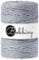 Bobbiny Makramee Seil, Single 0.2(5mm) 3288.4ft (100m) Makramee Schnur, Single Twist Stahl