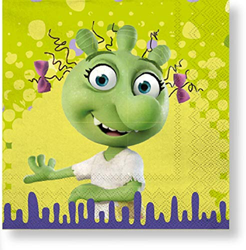 Olchis-Servietten 20 Stück // Olchis Partyzubehör